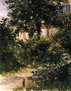 Edouard Manet Gartenweg in Rueil oil painting artist